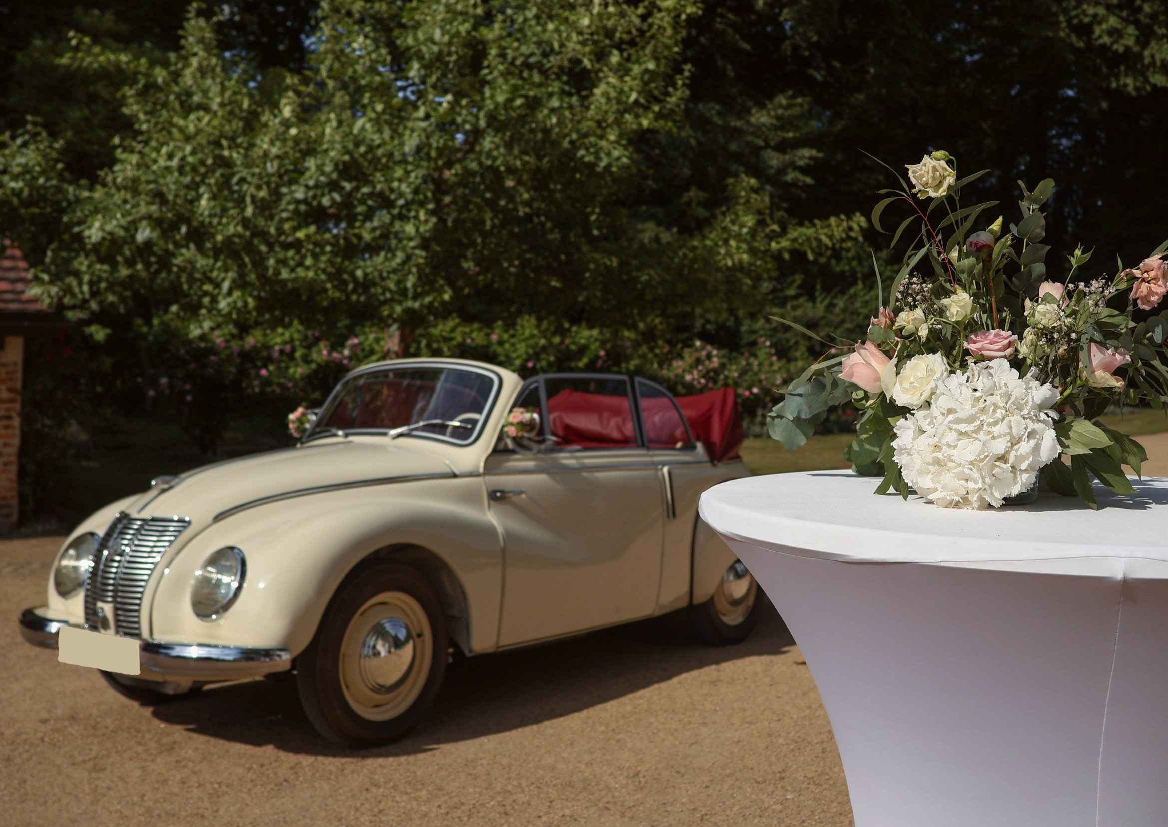 IFA F9 Cabrio - Cabriolet Oldtimer für Hochzeiten